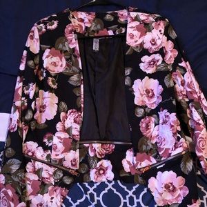 Floral Blazer